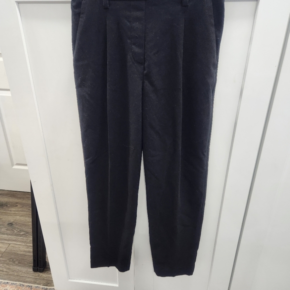 Loft Black Pull On Taper Pants Career Business size XS - Picture 4 of 11